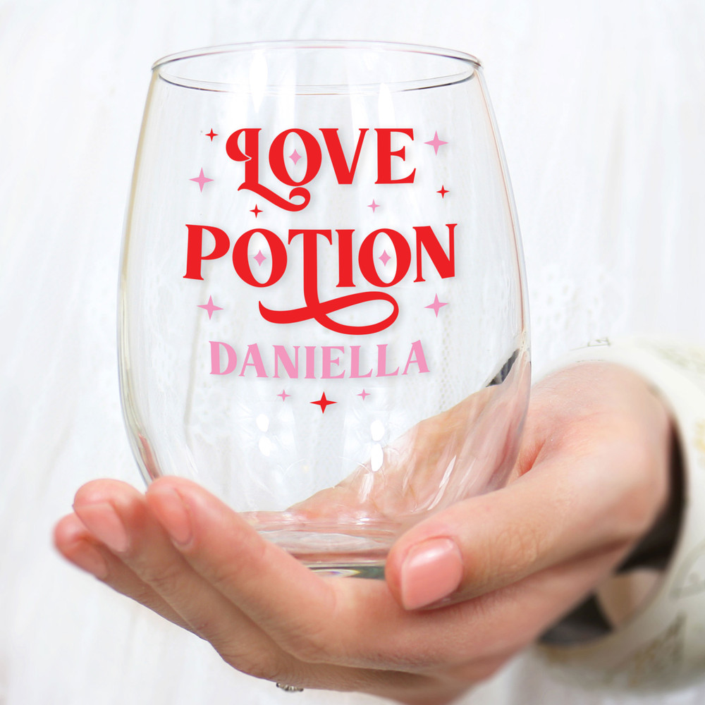 Love Potion Wine Glass