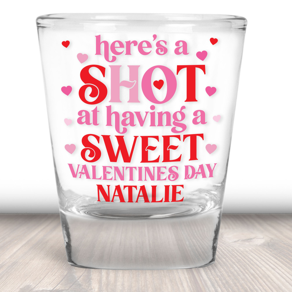 A Shot at a Sweet Valentines Day Shot Glasses