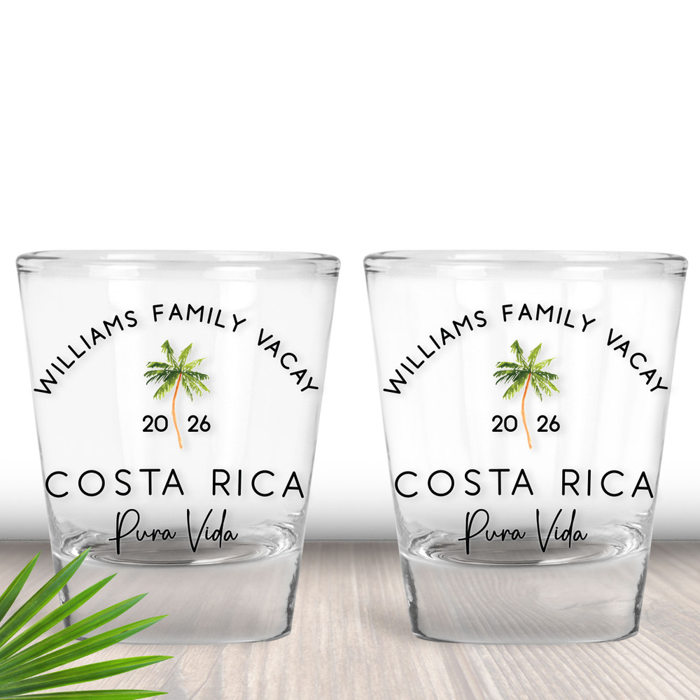 Palm Tree Shot Glasses