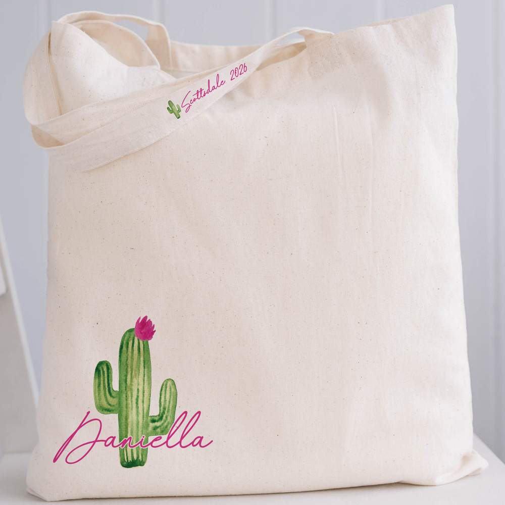 Cactus Name Tote