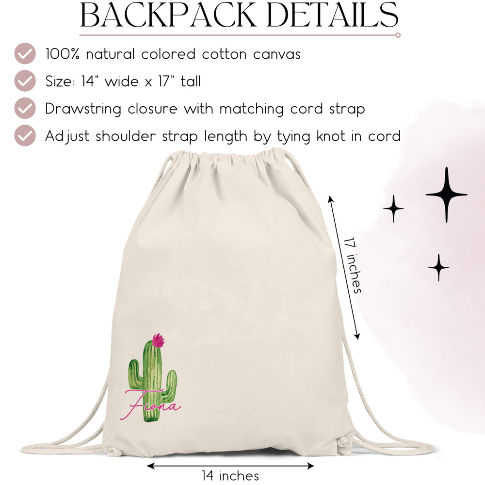 Cactus Name Tote