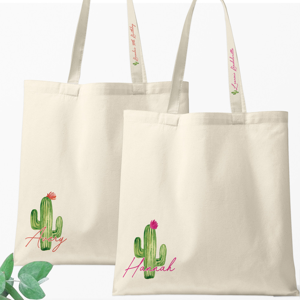 Cactus Name Tote