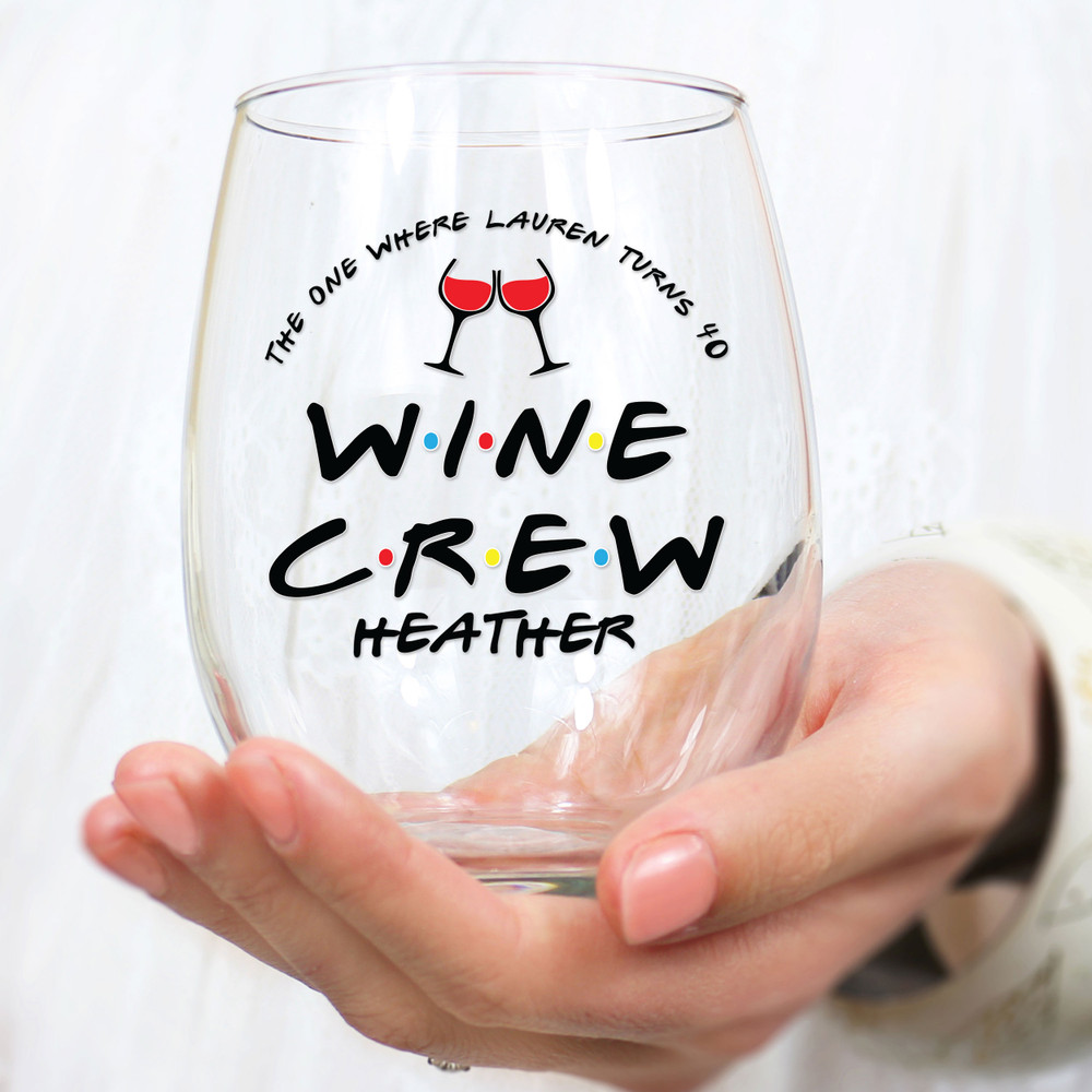 Wine Crew Glass