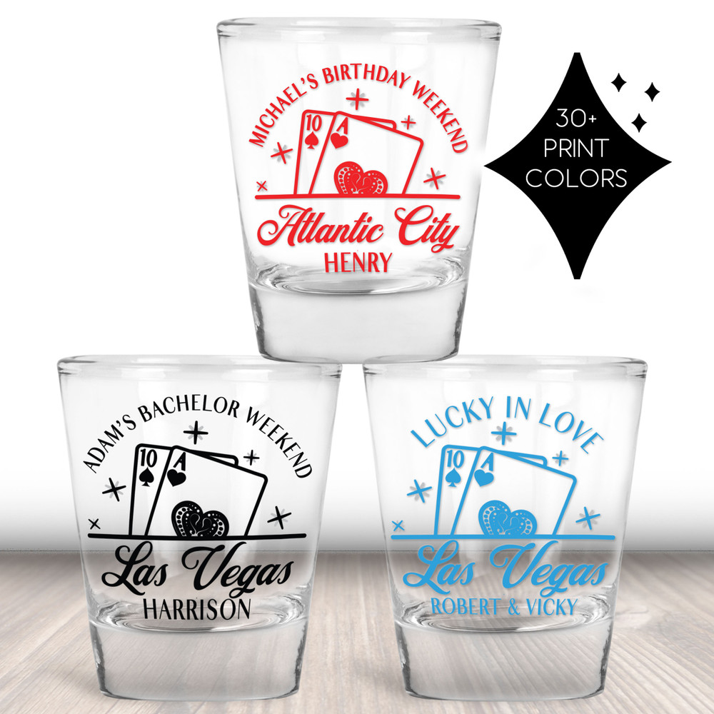 Deck of Cards Shot Glasses