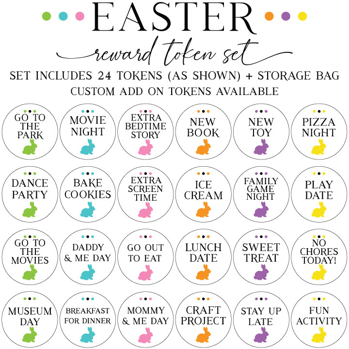 Mod Bunny Easter Reward Tokens