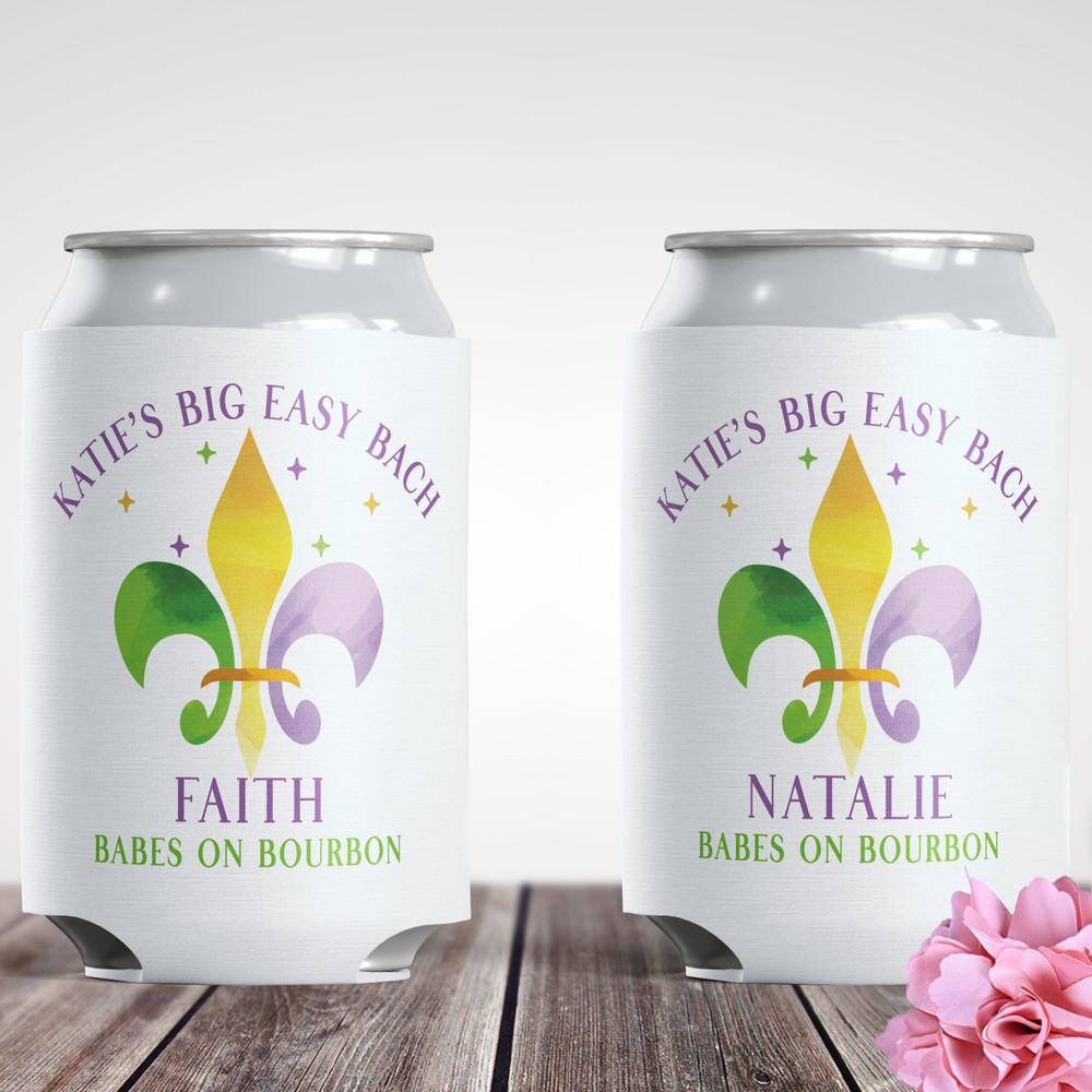 Fleur De Lis Can Coolers