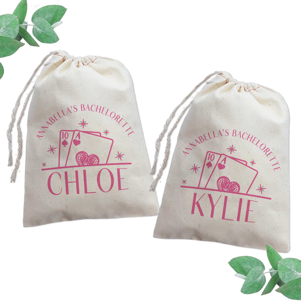 Deck of Cards Name Bags