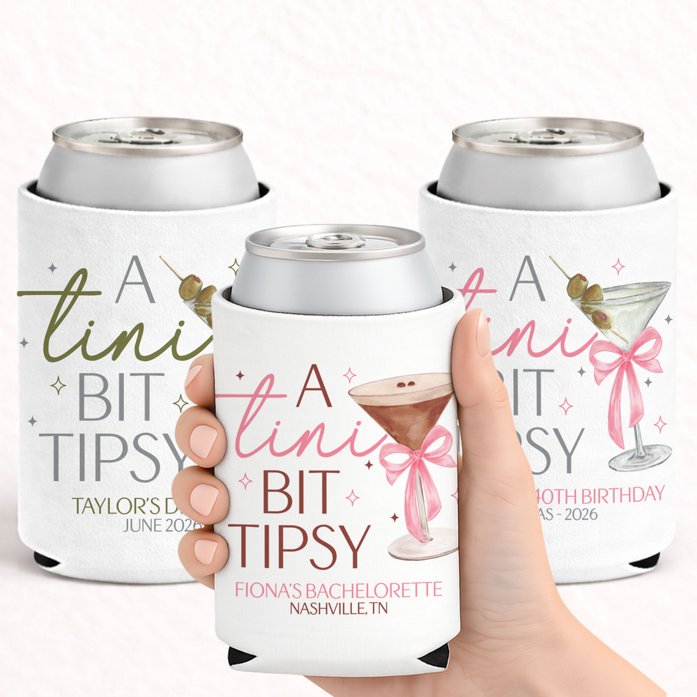 Tini Bit Tipsy Can Coolers