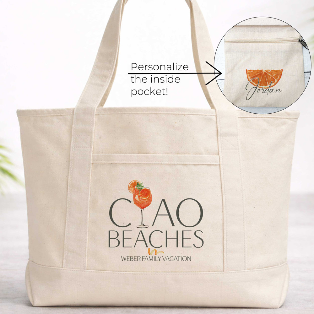 Ciao Aperol Spritz Beach Tote