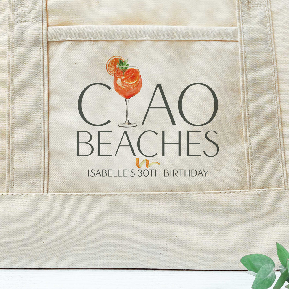 Ciao Aperol Spritz Beach Tote