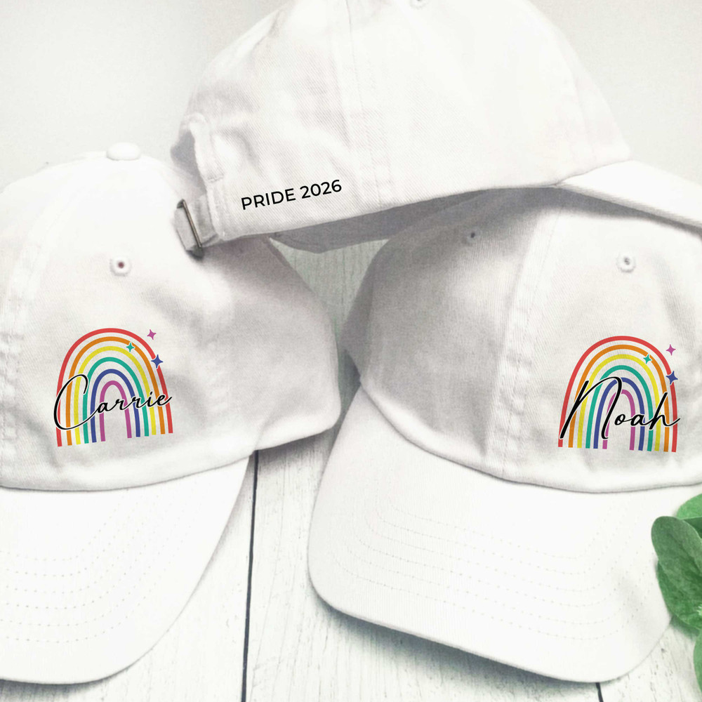 Rainbow Pride Baseball Hats