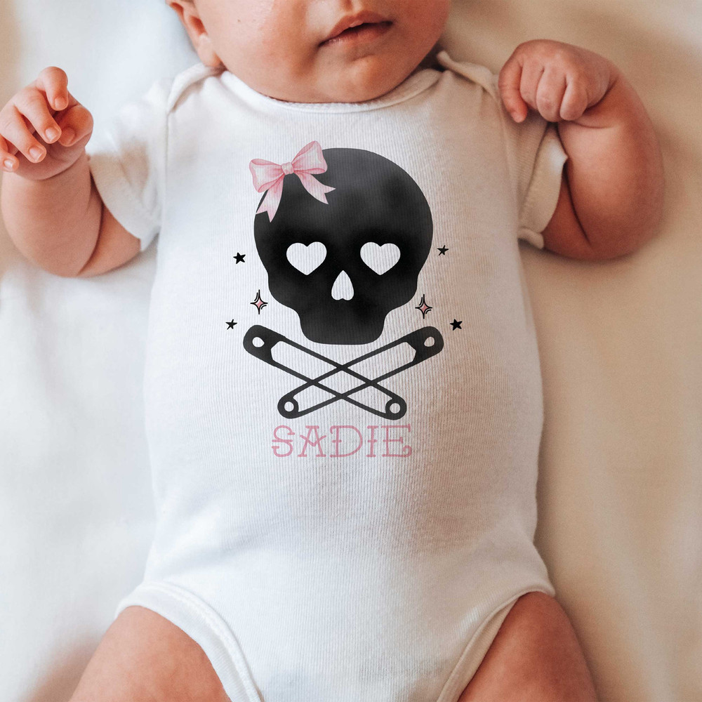 Skully with Bolt Kids Shirt