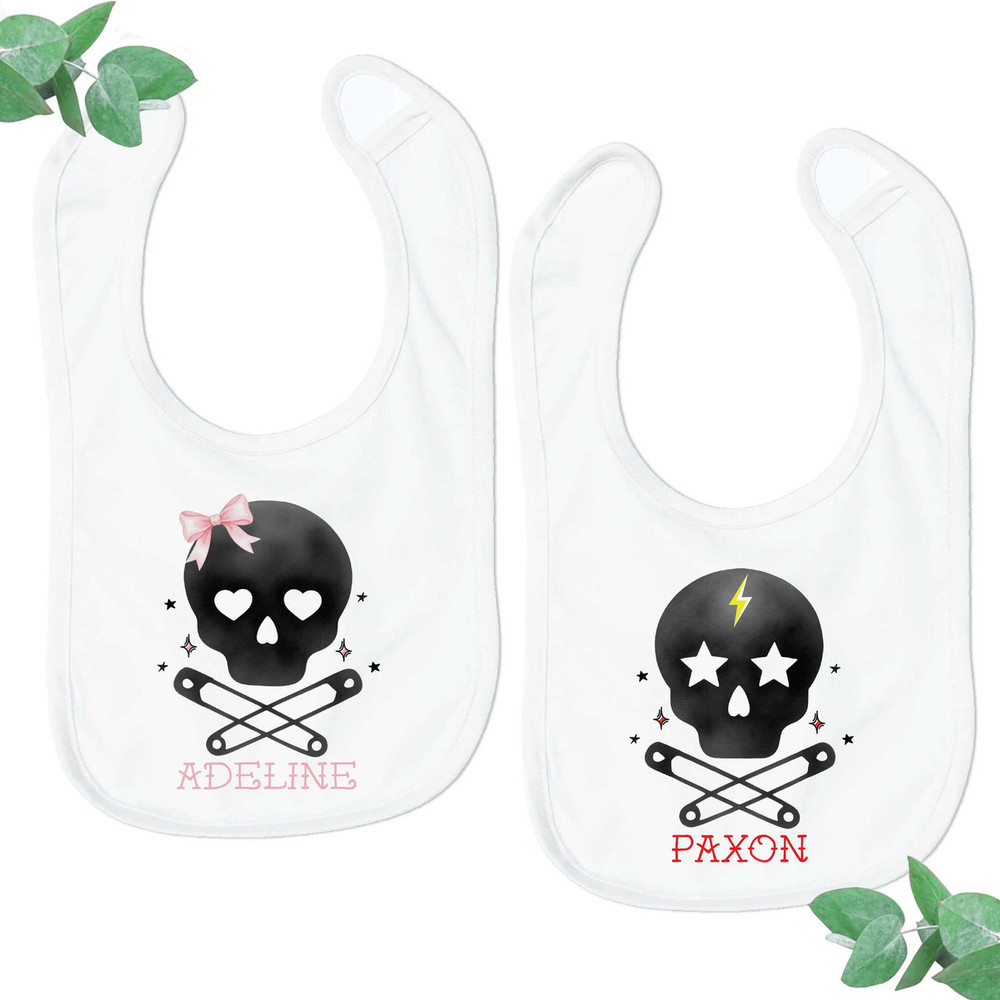 Skully with Bow Baby Shirt