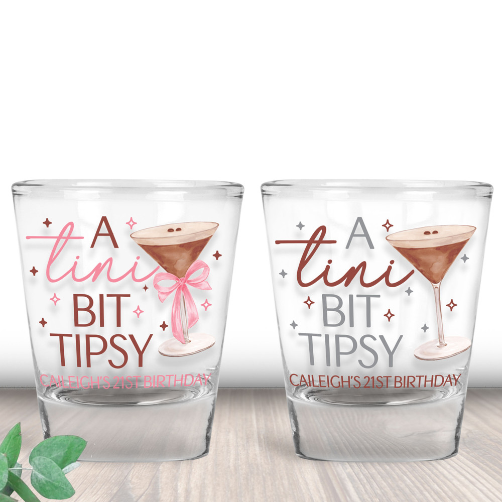 A Tini Bit Martini Shot Glasses