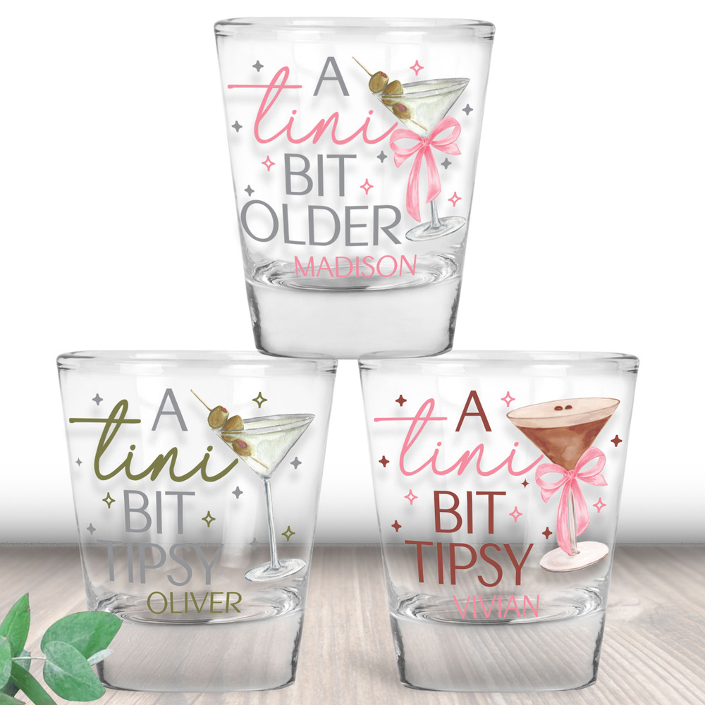 A Tini Bit Martini Shot Glasses