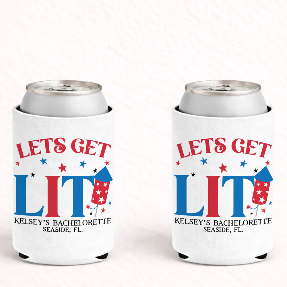 CC4TH1 Lets Get Lit 4th Can Coolers