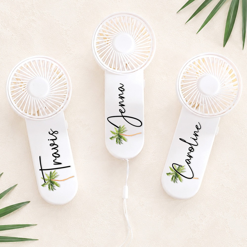 Palm Tree Mini Fan