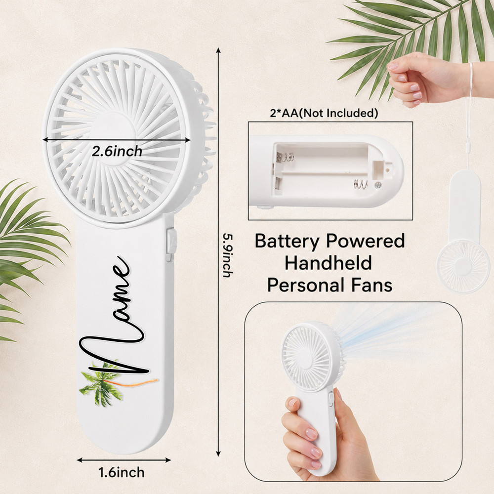 Palm Tree Mini Fan
