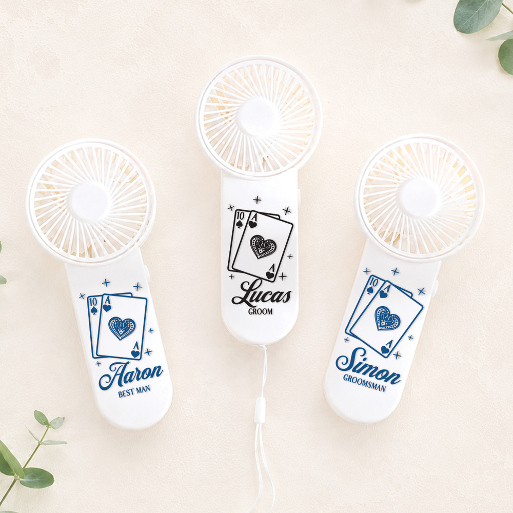 Playing Cards Mini Fan
