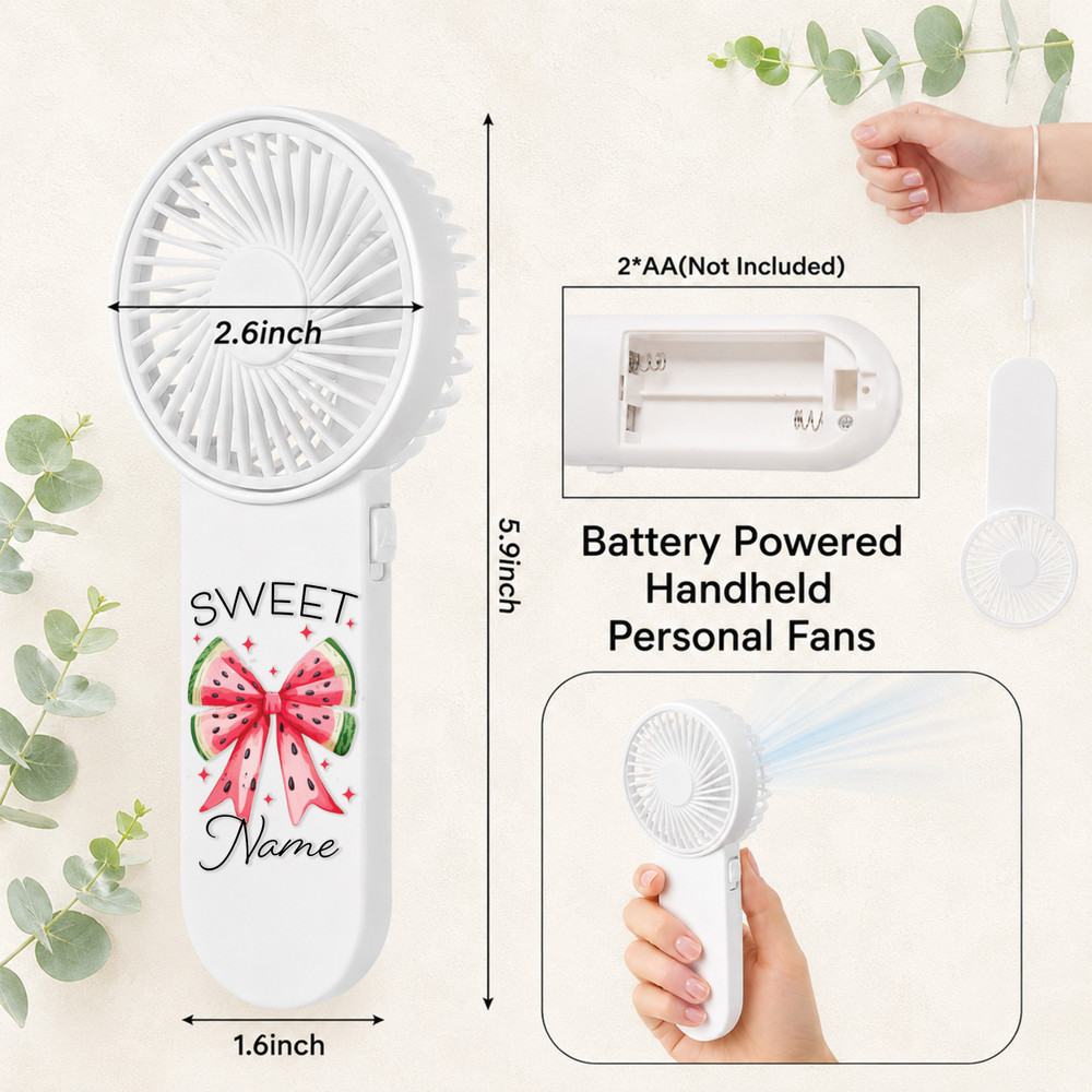 Sweet Watermelon Mini Fan