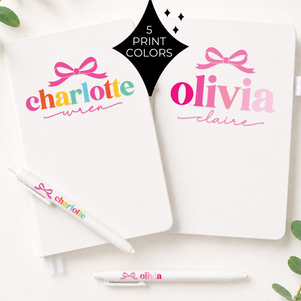 Topped with a Bow Notebook