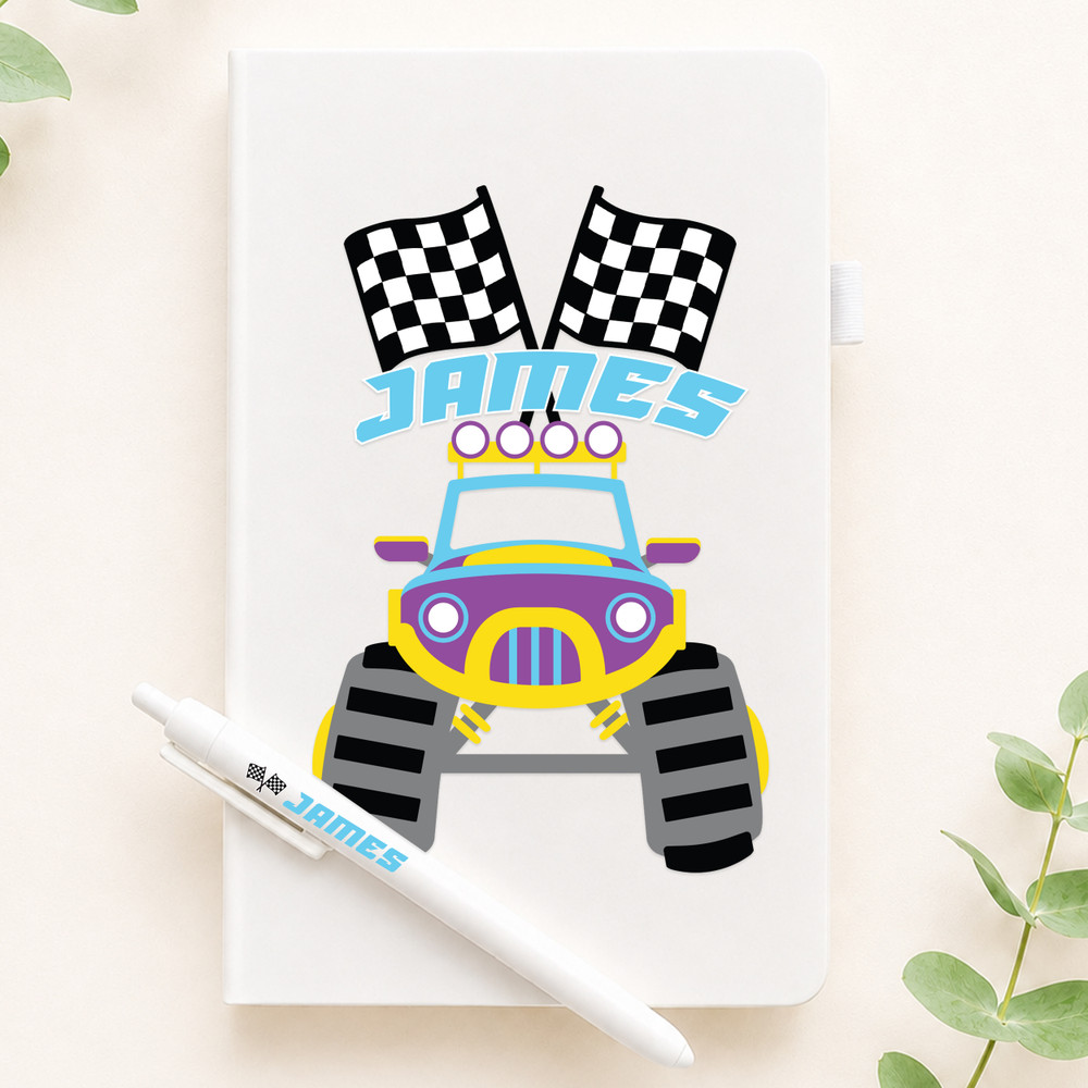 Monster Truck Notebook