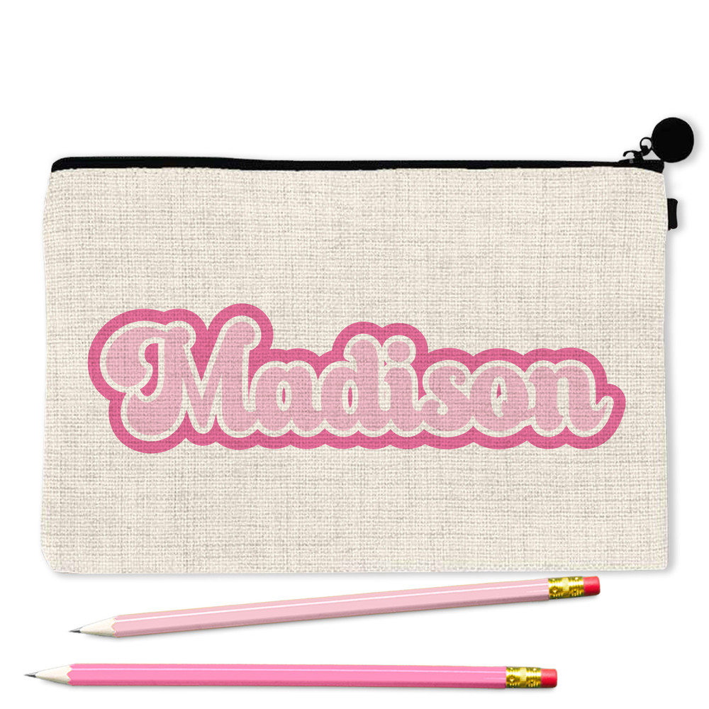 Bubble Script Pencil Case