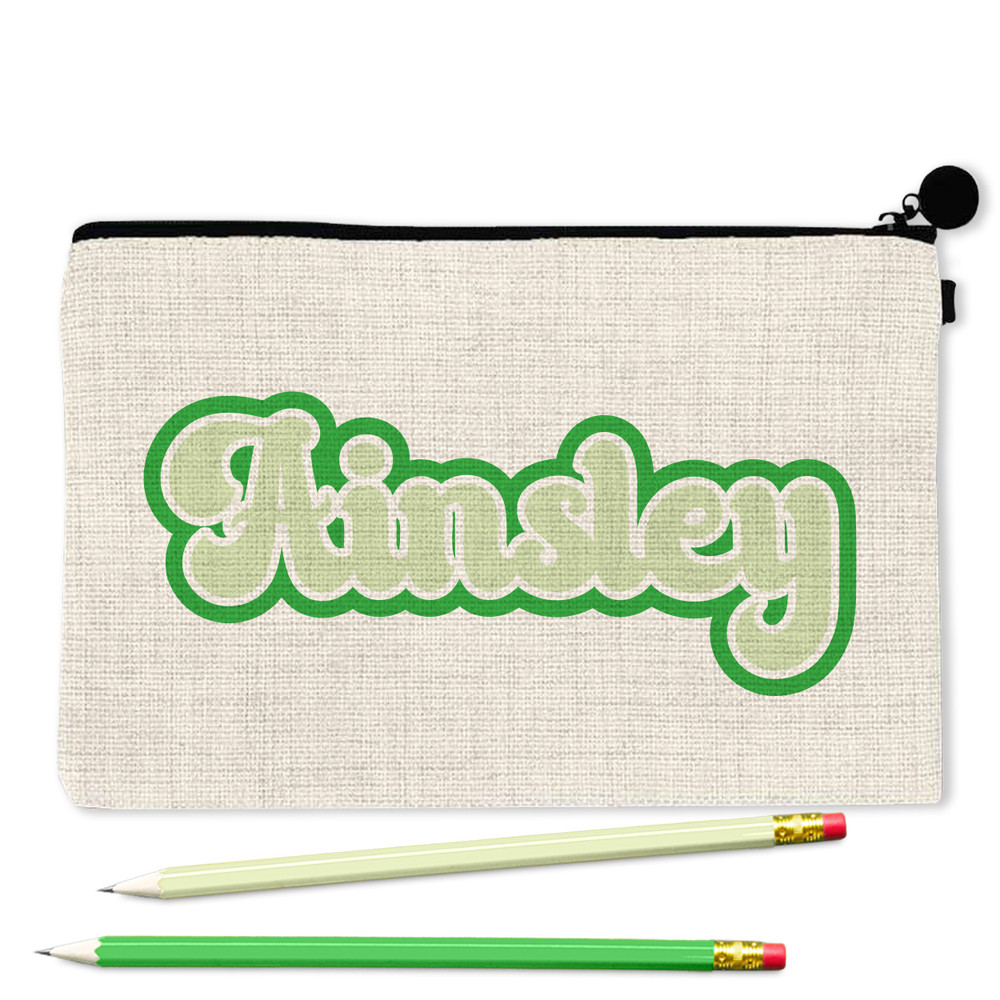 Bubble Script Pencil Case