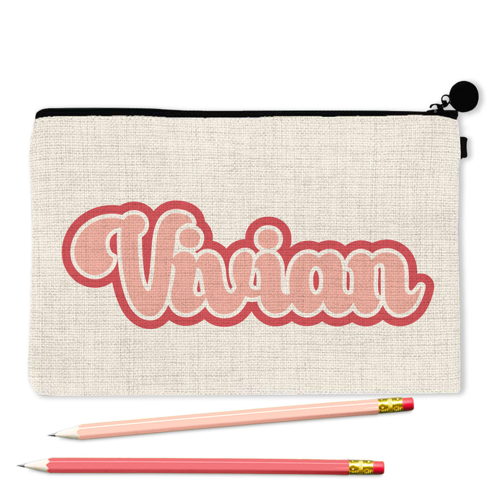 Bubble Script Pencil Case
