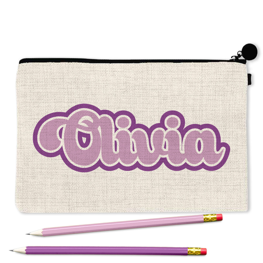 Bubble Script Pencil Case