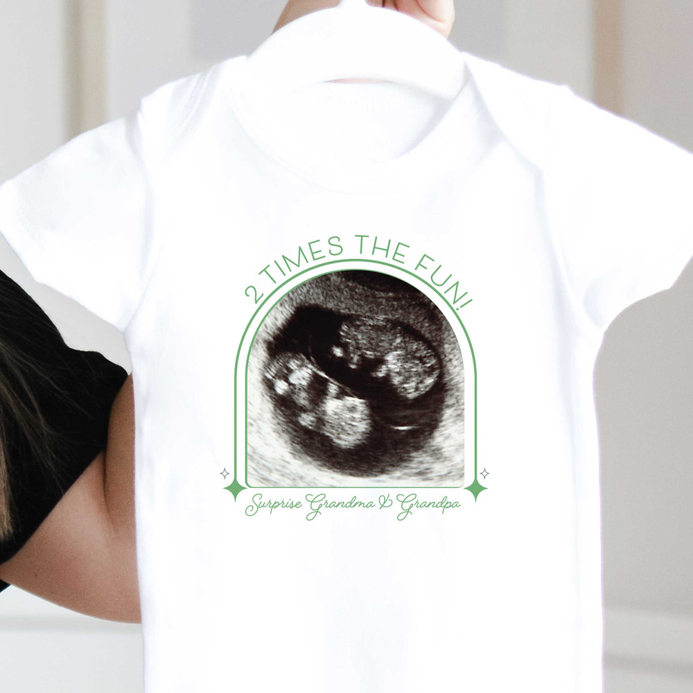 Ultrasound Baby Announcement