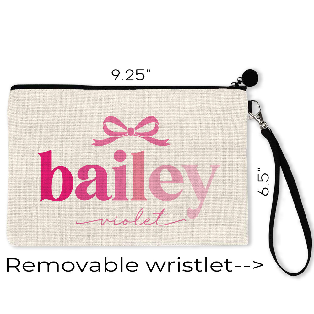 Topped with a Bow Pencil Case