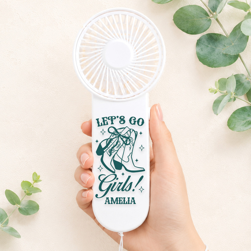 Lets Go Girls Mini Fan