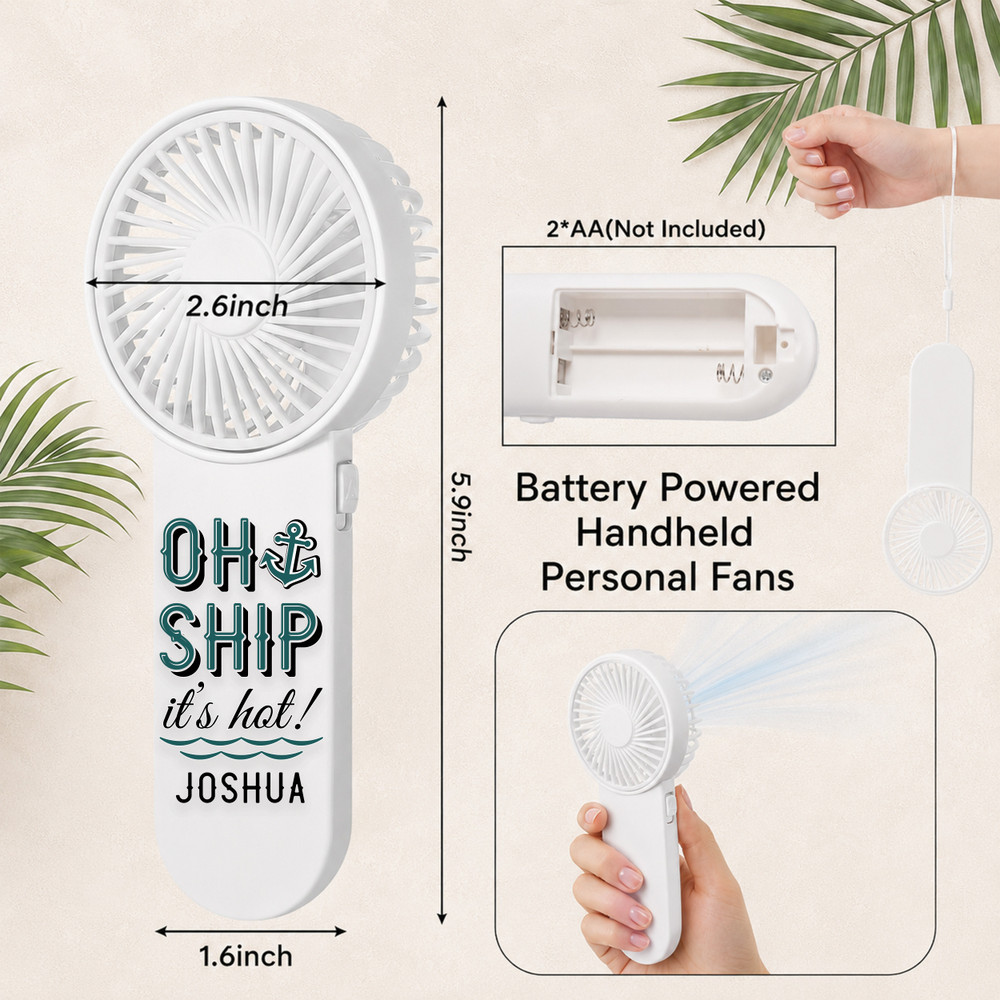 Oh Ship Mini Fan