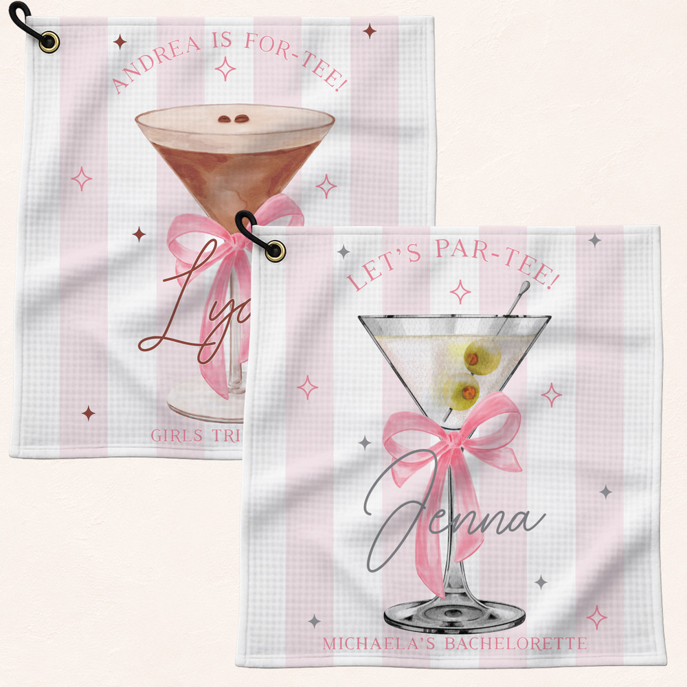 GT04 Martini Golf Towel