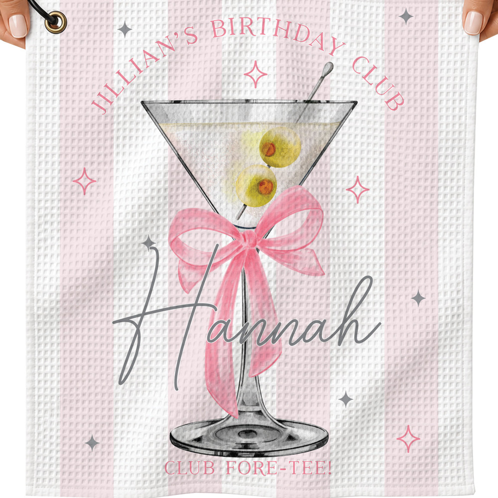 GT04 Martini Golf Towel