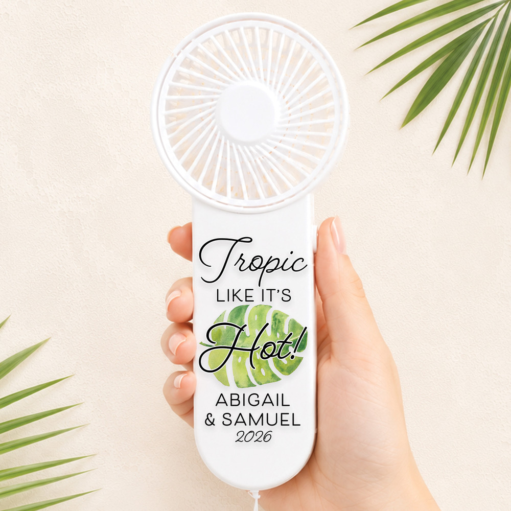 Monstera Mini Fan