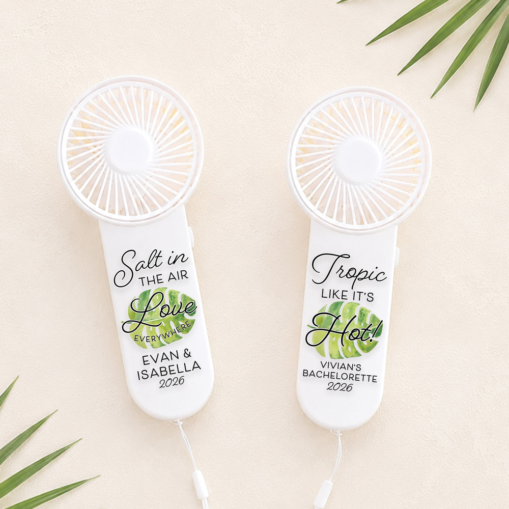 Monstera Mini Fan