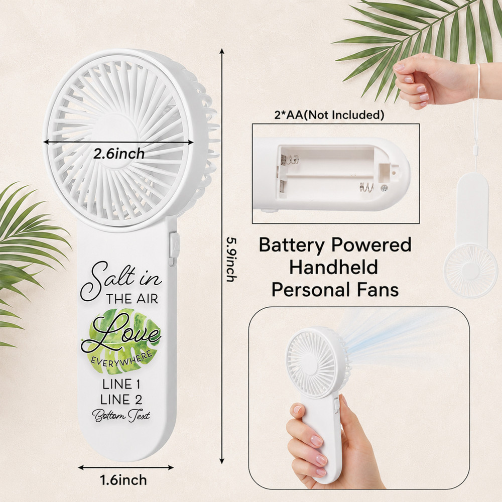 Monstera Mini Fan