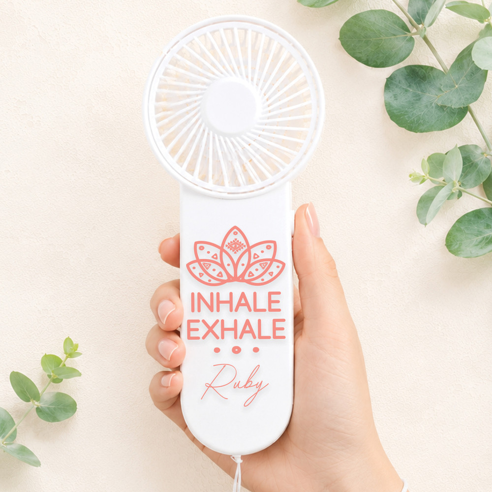 Lotus Flower Mini Fan