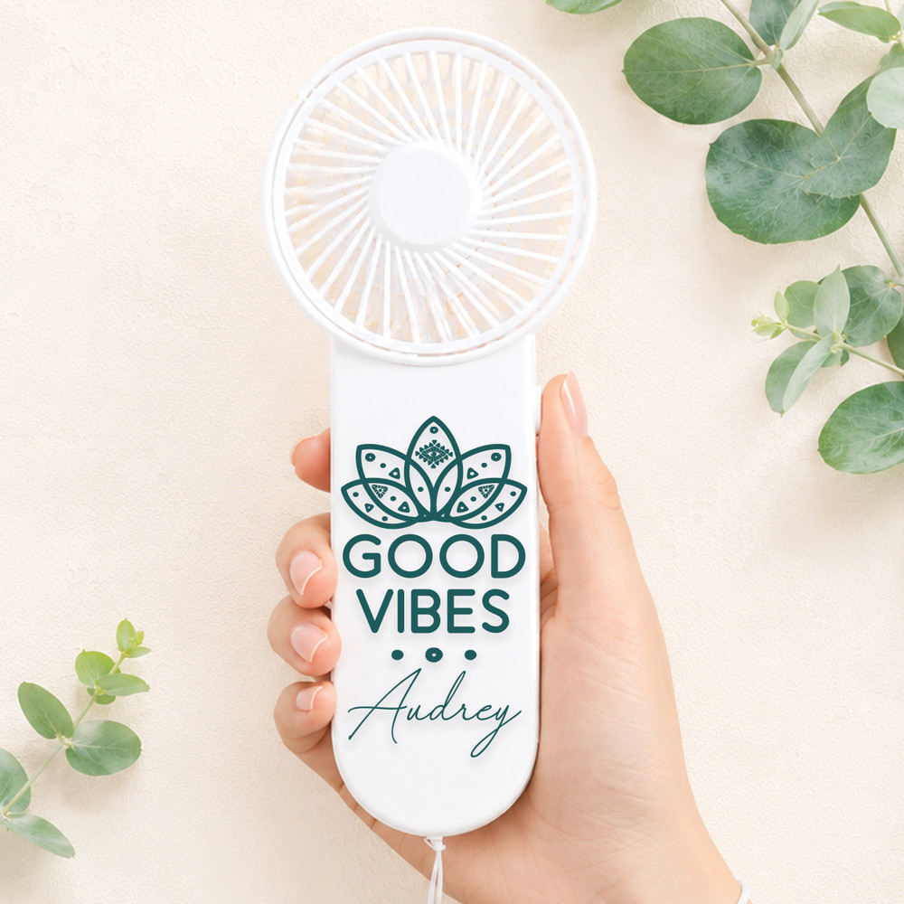 Lotus Flower Mini Fan