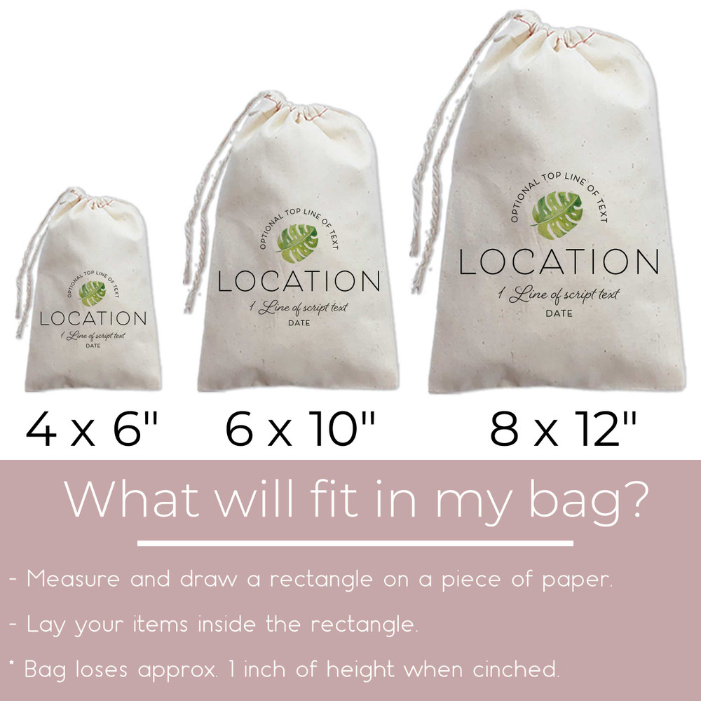 Monstera Destination Tote Bags