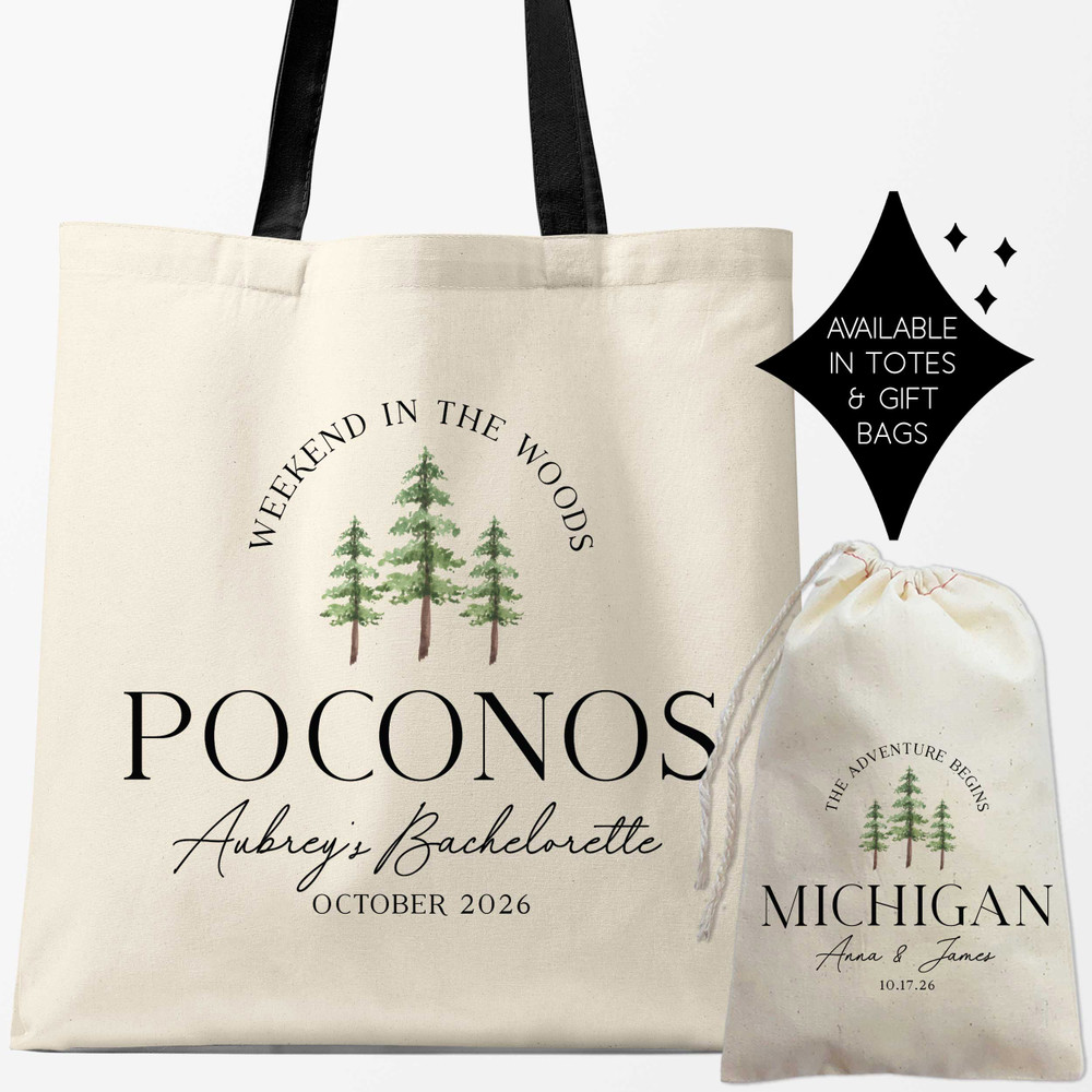 Great Outdoors Destination Tote Bags