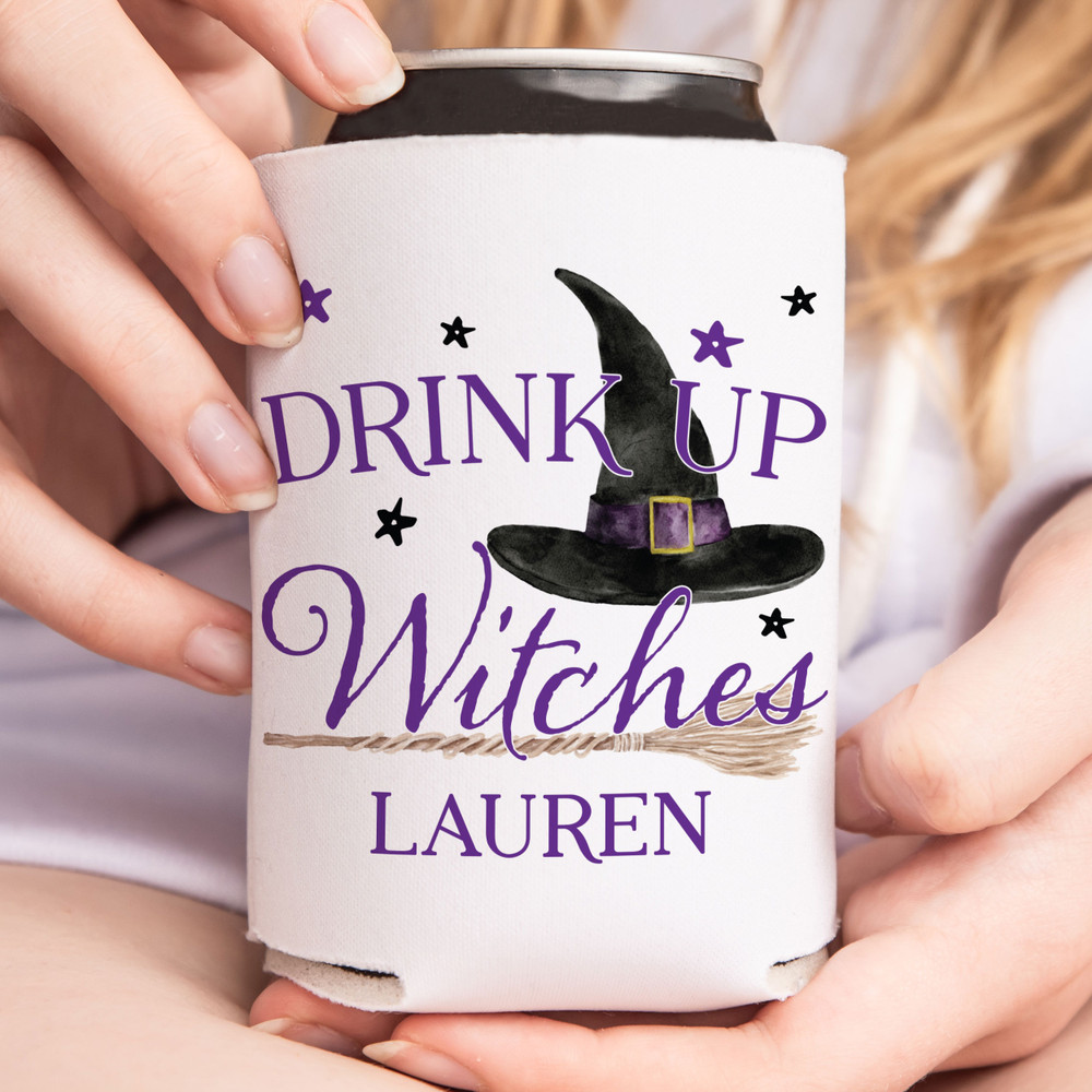 Drink Up Witches Halloween Can Coolers