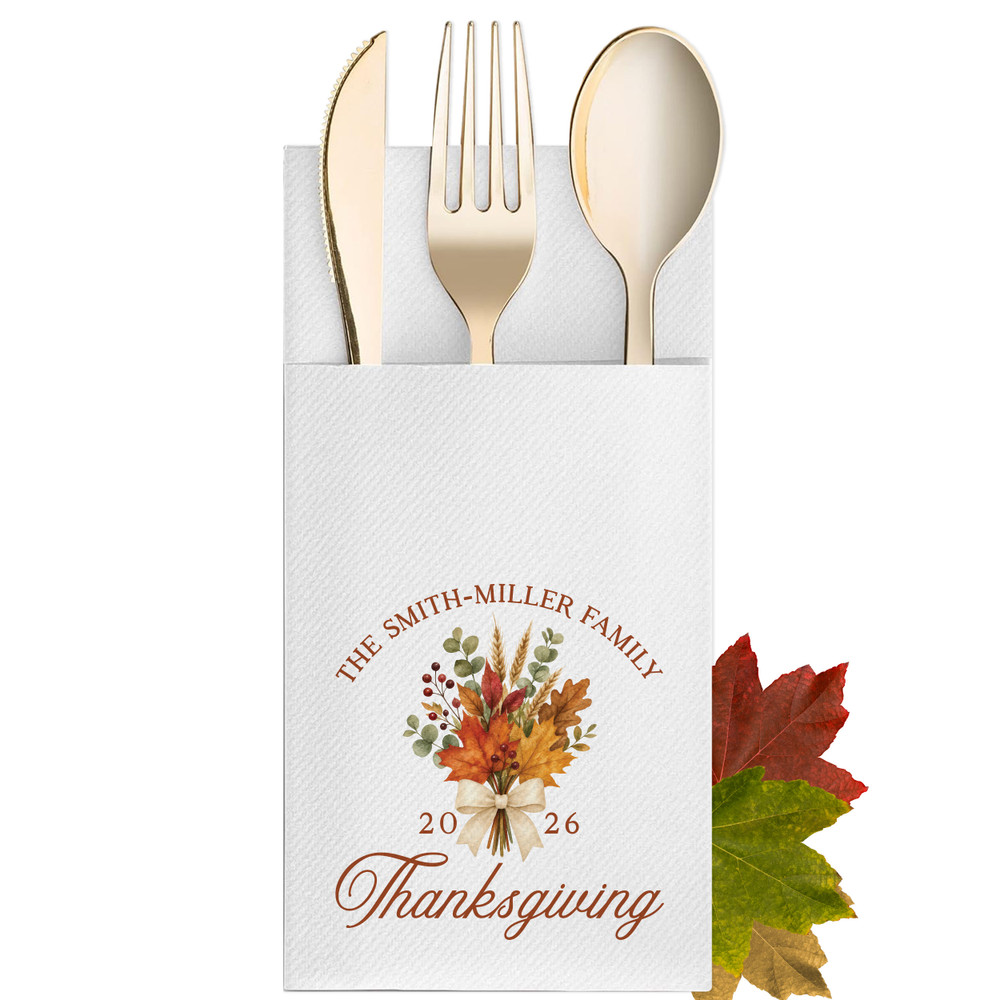 Family Thanksgiving  Napkins