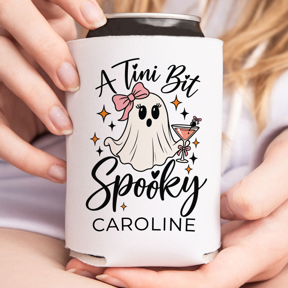 Ghosty Gals Halloween Can Coolers