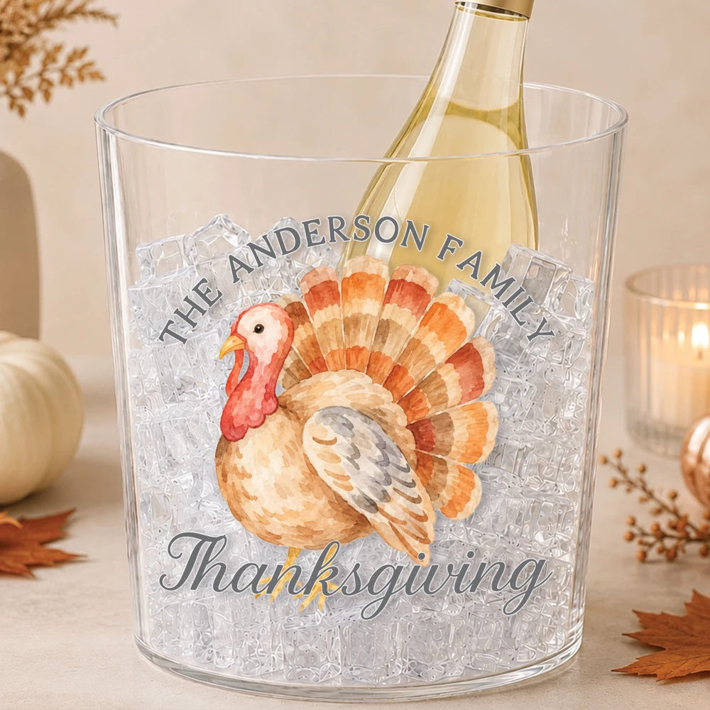 Turkey Talk Ice Bucket