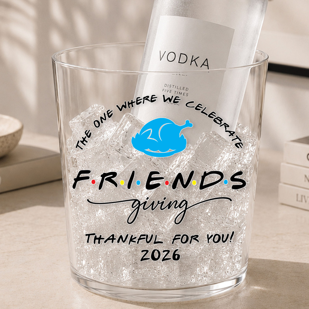 Forever Friends Thanksgiving Ice Bucket