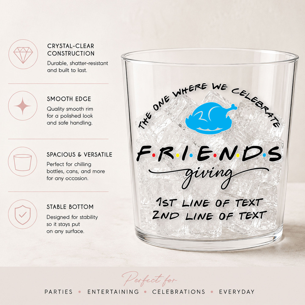 Forever Friends Thanksgiving Ice Bucket