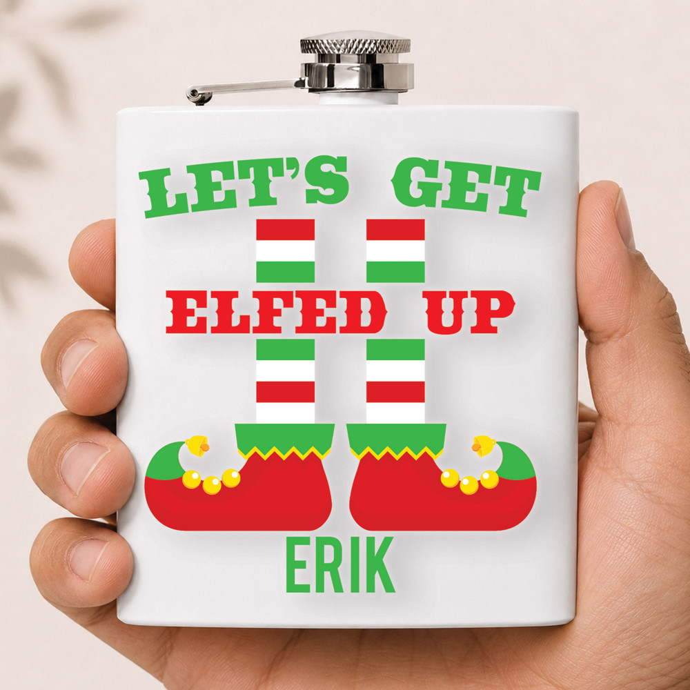 Funny Christmas Flasks